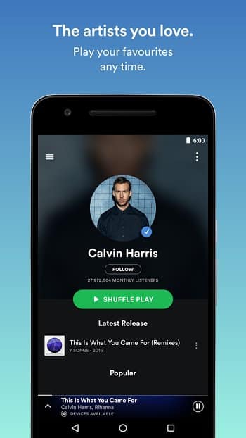 Spotify com premium apk app